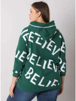 Mikina RV BL 7034.77P tmavě zelená