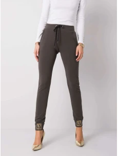 Tepláky RV DR 5980.12 tmavá khaki