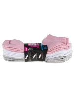 Skechers 6ks Dívčí froté no show S115059-PKGY vícebarevné 31-34