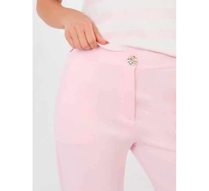 Spodnie IT SP model 21910986 jasny różowy - FPrice