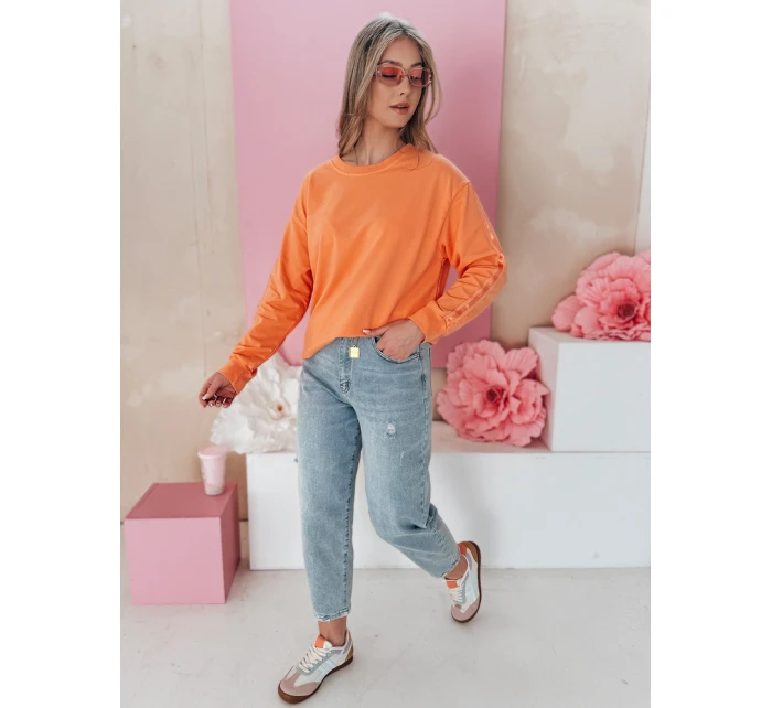 Dámské džínové kalhoty mom fit MOMTEZ blue FashionStreet UY2485