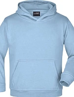 Daiber JN 47K Dětská mikina s kapucí 02.047K light blue