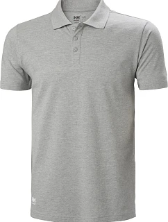 Classic Pánské piqué polo "Classic" grey melange model 22434170 - Helly Hansen
