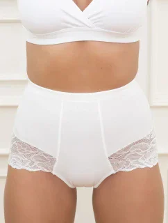 Italian Fashion Euforia maxi barva: bílá