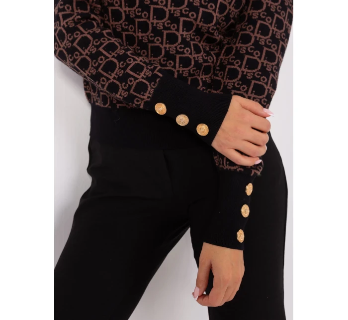 Jumper AT SW 2342.46P černý Jumper AT SW 2342.46P černý