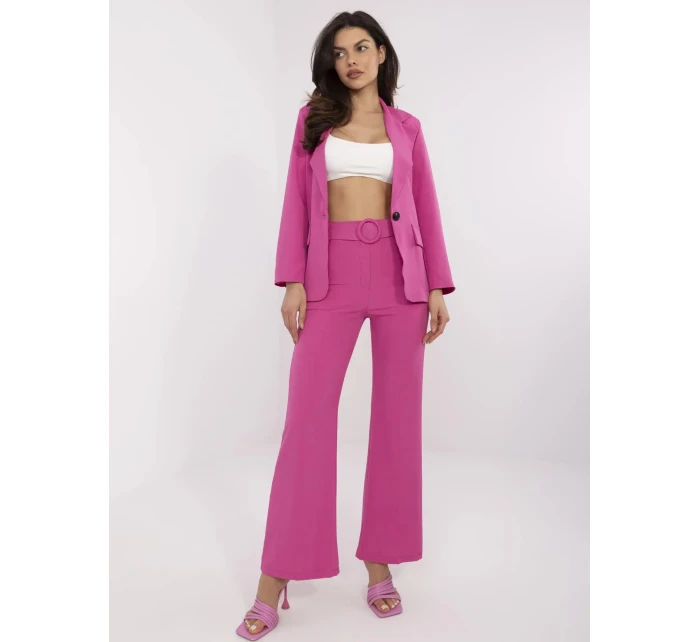 DHJ kalhoty SP 18737.08 fuchsiová