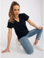 Tričko RV TS 7666.19 tmavě modrá Tričko RV TS 7666.19 tmavě modrá