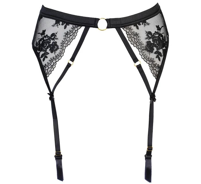 Podvazkový pás V-11042 černý - Axami