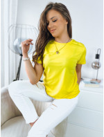 Dámské tričko MAYLA II žluté Dstreet RY2124