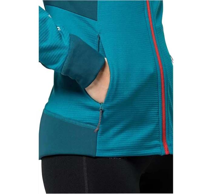 Dámská bunda Hydro Grid Fleece Jkt W 1709911-1395 005 Tyrkysová - Jack Wolfskin