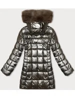 dámská bunda v barvě  s kapucí model 21247059 - J.STYLE