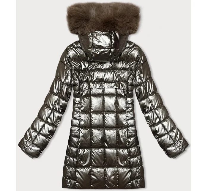 dámská bunda v barvě  s kapucí model 21247059 - J.STYLE