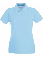 LadyFit Premium Polo Dámské piqué polo model 22442244 sky blue - Fruit of the Loom LadyFit Premium Polo Dámské piqué polo model 22442244 sky blue - Fruit of the Loom