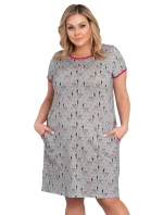 Italian Fashion Zebra cr. r. barva:šedá/potisk