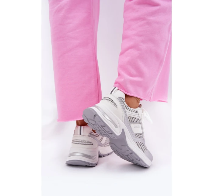 Dámské tenisky Big Star model 21692122 Bílé - Big Star Shoes Dámské tenisky Big Star model 21692122 Bílé - Big Star Shoes