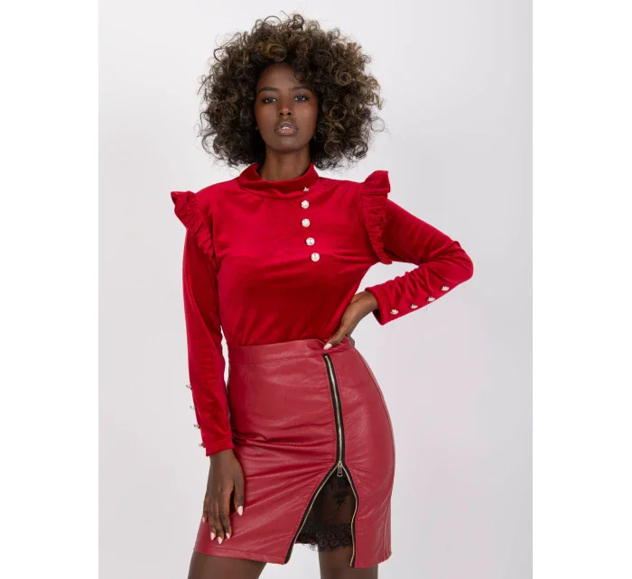 Halenka DHJ BZ 6533A.44P kaštanová Halenka DHJ BZ 6533A.44P kaštanová