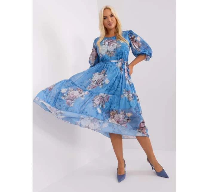 Šaty LK SK 509344 1.60P modrá