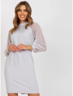 Dámské šaty NU SK 1650.02P Světle šedá - FPrice