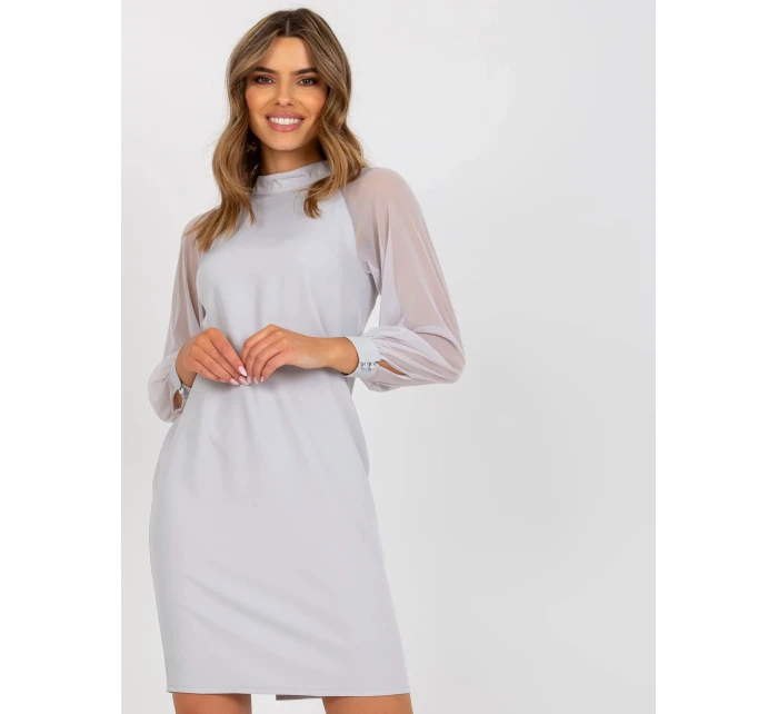 Dámské šaty NU SK 1650.02P Světle šedá - FPrice