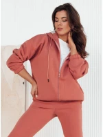 Dámský teplákový komplet AMILIA PREMIUM peach FashionStreet AY0776