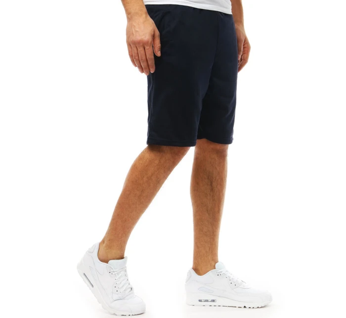 Pánské krátké teplákové šortky tmavě modré FashionStreet SX2388