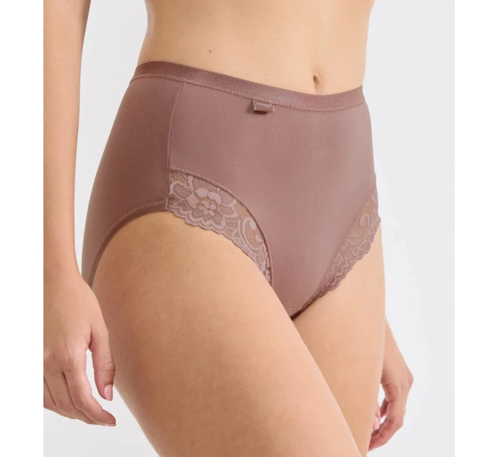 Dámské kalhotky Romance Maxi - CACAO - hnědé 1141 - SLOGGI