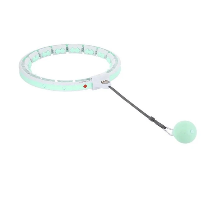 Obruč HMS HHW06 s výstupky, závažím a počítadlem zelená