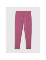 Dívčí pletené legíny 4F 4FJRAW25TTIGF291-50S Dívčí pletené legíny 4F 4FJRAW25TTIGF291-50S