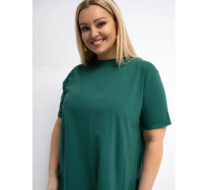 Bluzka RV BZ  ciemny zielony model 21870820 - FPrice