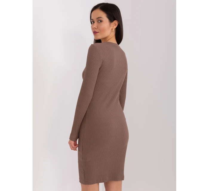 RV SK 9219 šaty.13P hnědá