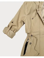 Dámská lehká parka s podšívkou Goodlookin sand (KK60407-2#) Dámská lehká parka s podšívkou Goodlookin sand (KK60407-2#)