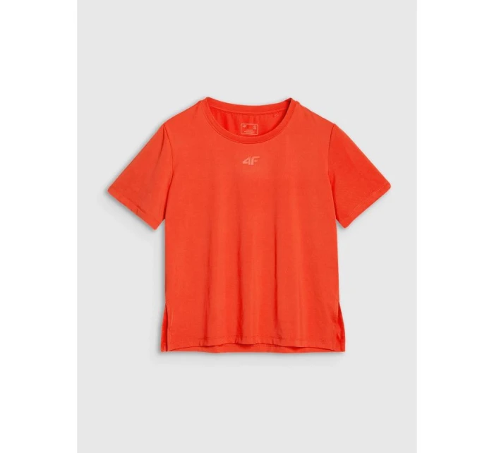Dámské oversize rychleschnoucí tréninkové tričko 4F 4FRSS25TFTSF1236-62S
