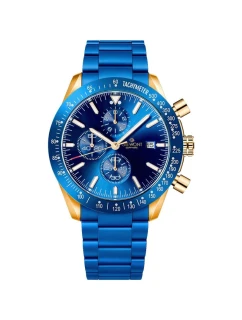 Pánské hodinky Giewont Chronograph Sapphire Blue Copper GW8720-B5