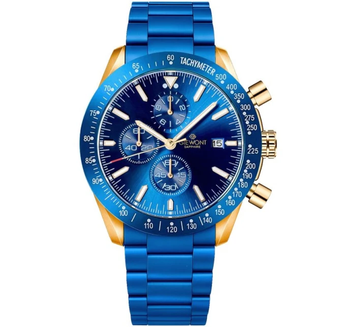 Pánské hodinky Giewont Chronograph Sapphire Blue Copper GW8720-B5 Pánské hodinky Giewont Chronograph Sapphire Blue Copper GW8720-B5