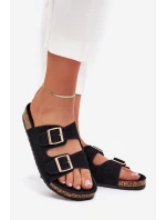 Dámské Pantofle Se Zlatými A Černé model 21703259 - Boto