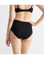 Dámské kalhotky GO Daily Cotton Highwaist - BLACK - černá 0004 - SLOGGI Dámské kalhotky GO Daily Cotton Highwaist - BLACK - černá 0004 - SLOGGI