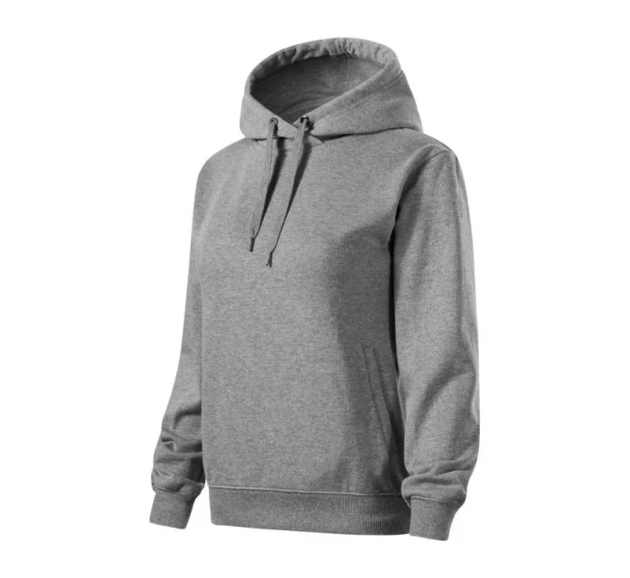 Malfini Moon W MLI-42112 tmavě šedá melanžová mikina