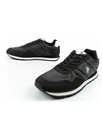 U.S. Polo Assn sportovní boty tenisky pánské módní pohodlné černé