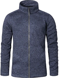 Promodoro 7720 Pánská pletená fleecová bunda 40.7720 heather blue
