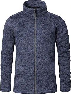 Promodoro 7720 Pánská pletená fleecová bunda 40.7720 heather blue