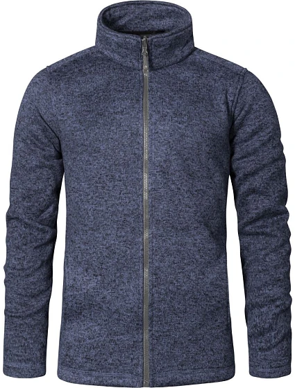 Promodoro 7720 Pánská pletená fleecová bunda 40.7720 heather blue Promodoro 7720 Pánská pletená fleecová bunda 40.7720 heather blue