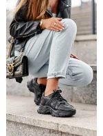 Dámské Sportovní Boty Sneakersy Masivní Černé model 21633103 - EVENTO