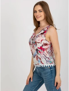 Halenka AT BZ 2202B.70 bílé a růžové