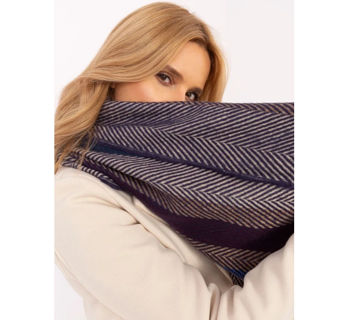 Šála AT SZ model 20758448 tmavě modrá - FPrice