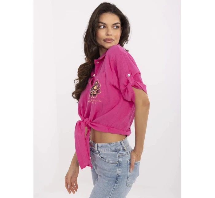 Koszula DHJ KS  fuksjowy model 21129457 - FPrice