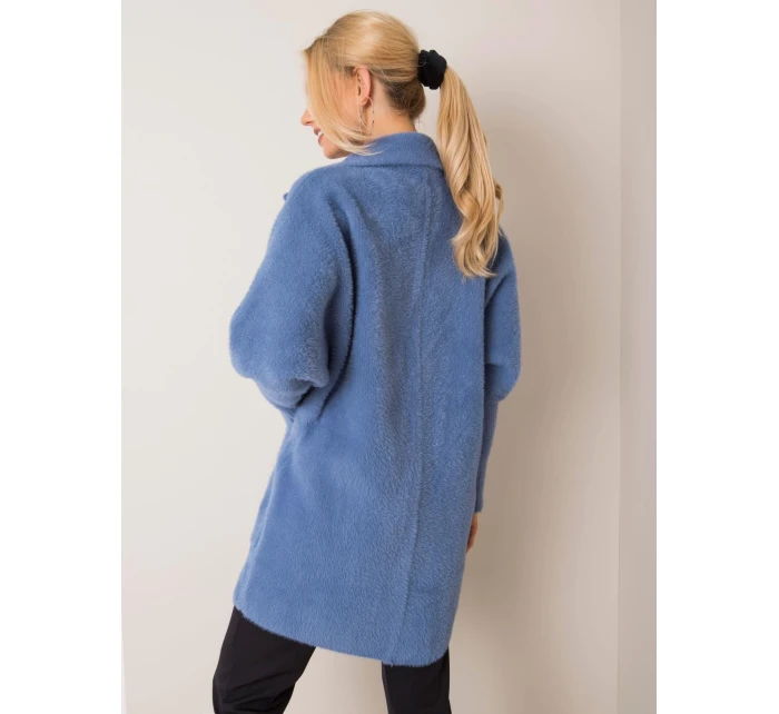 Kabát MBM PL 1517.00P šedomodrý