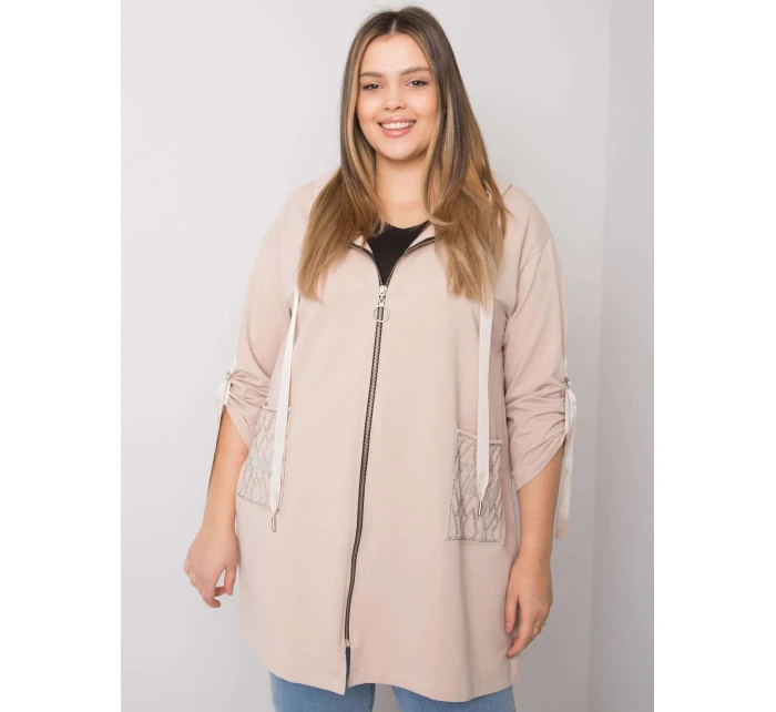 Mikina RV BL 6795.84 béžová