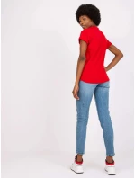 Tričko RV TS 7666.19 červená Tričko RV TS 7666.19 červená