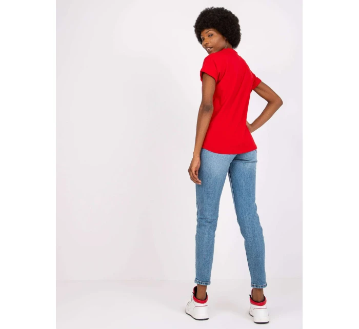 Tričko RV TS 7666.19 červená Tričko RV TS 7666.19 červená