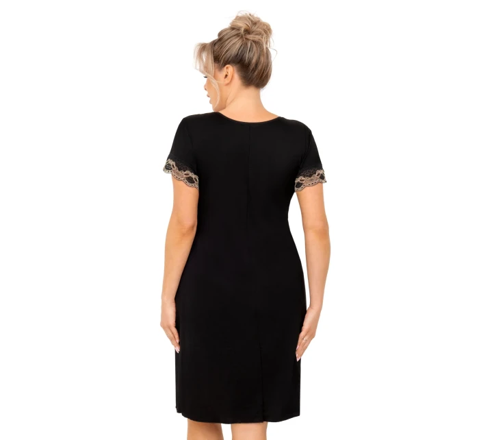 Noční košile Hana Plus Black - Donna